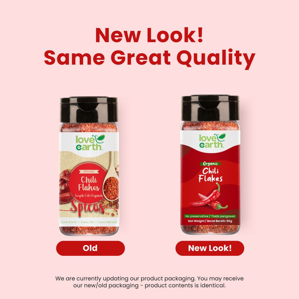 Organic Chili Flakes 50g