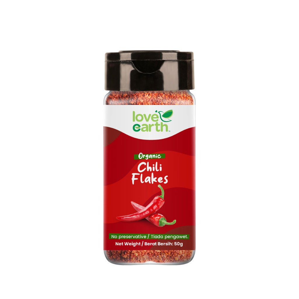 Organic Chili Flakes 50g