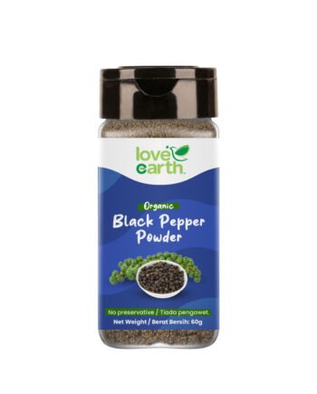 Organic Black Pepper Powder 60g