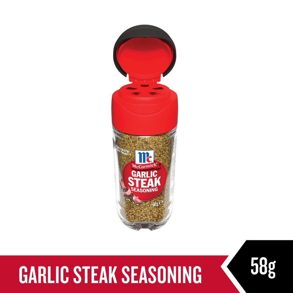 McCormick Herb & Spices - Garlic Steak Seasoning 58g