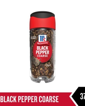 McCormick Herb & Spices - Black Pepper Coarse 37g