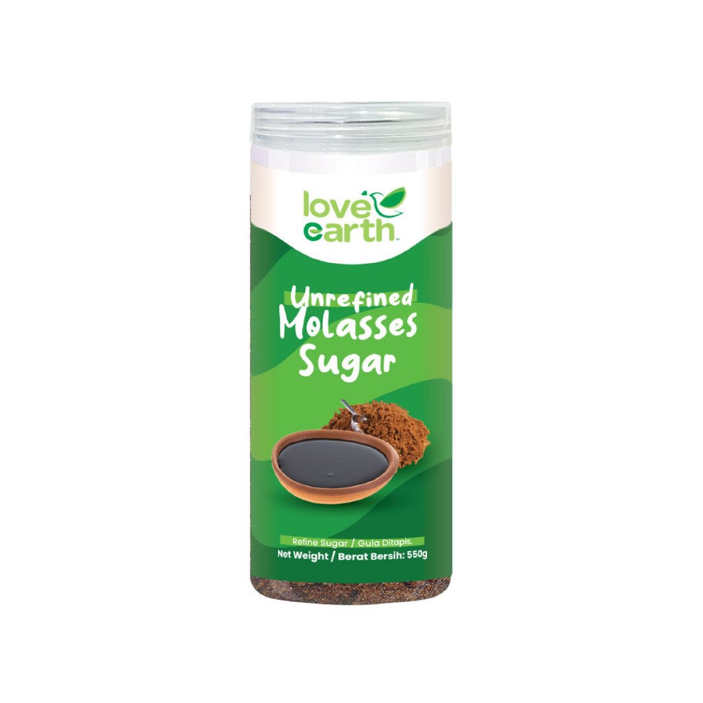 Unrefined Molasses Soft Sugar 550g