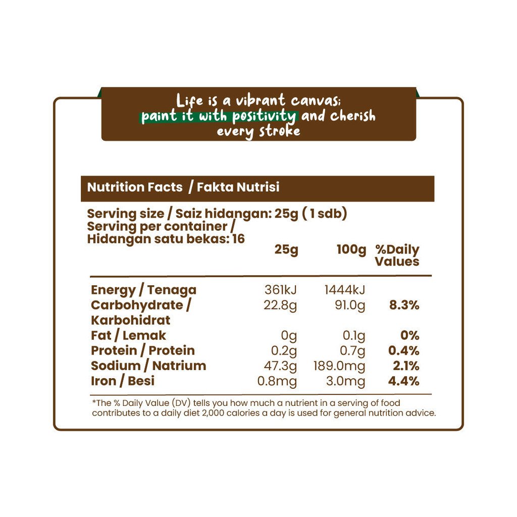 Unrefined Molasses Soft Sugar 550g