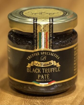 LA RUSTICHELLA Black Truffle Pate/Sauce 90g, Sos Truffle Hitam
