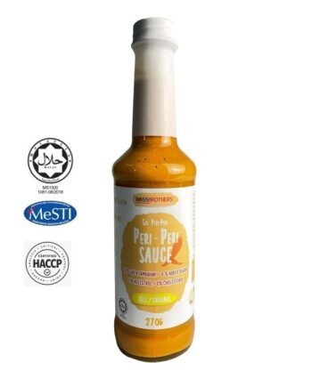 [Keto] BOSSBROTHERS Halal Original Peri-Peri Sauce Cili Peri-peri Original 270g Flavor